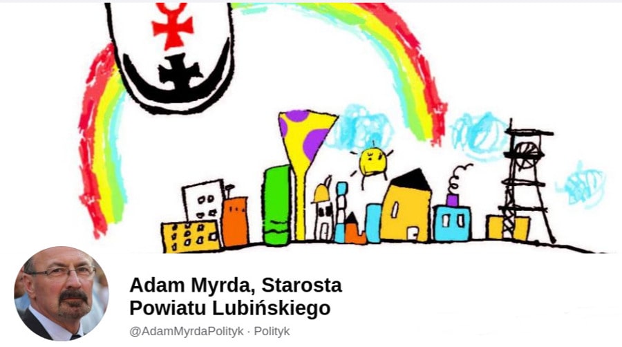 Starosta Powiatu Lubińskiego Adam Myrda popiera akcje